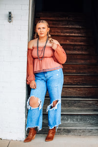 Dusty Rose Top